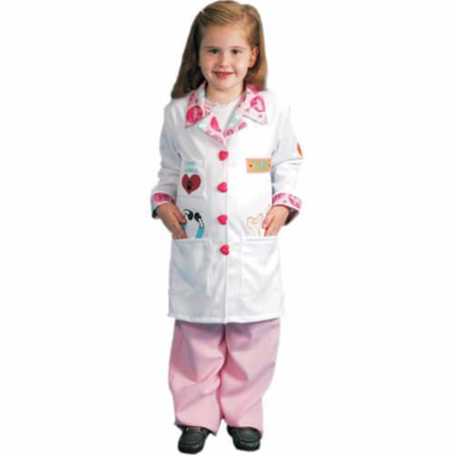 Dress Up America 485-M Girls Veterinarian Costume - Medium, 1 - Kroger