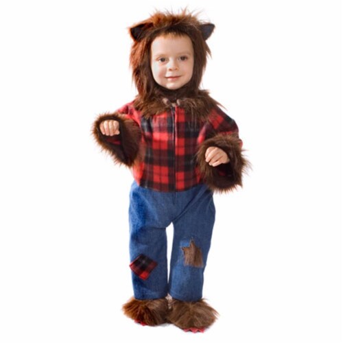 Dress Up America  Baby Wolfman Costume - Size T4 Perspective: front