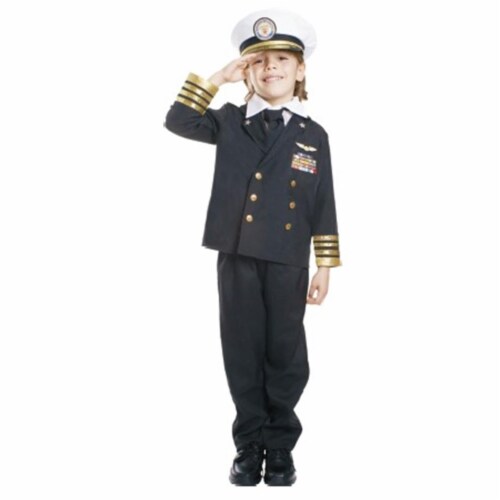 Dress Up America 496 - T4 Admiral Costume Perspective: front