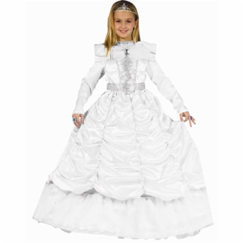 Dress Up America 540-M White Cinderella - Size Medium Perspective: front