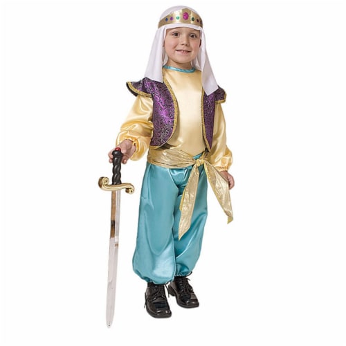 Dress Up America 551-T2 Arabian Sultan - Toddler T2 Perspective: front