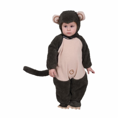 Dress Up America 565-T4 Plush Lil Monkey - Size Toddler 4 Perspective: front