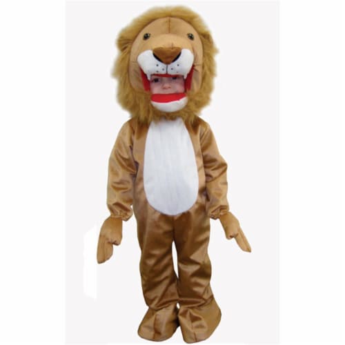 Dress Up America 588-T4 Plush Lion - Size Toddler 4 Perspective: front