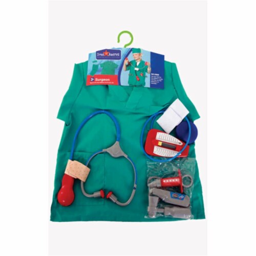 Dress Up America 703 Surgeon Role Play Dress Up Set - Ages 3-7 Perspective: front