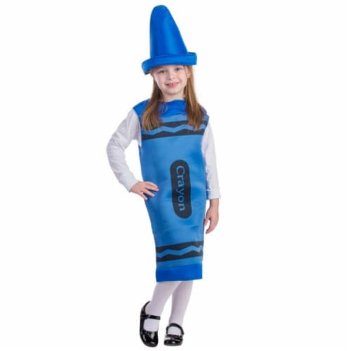 Dress Up America Crayon Costume, Medium - Age 8 To 10 Costume Perspective: front