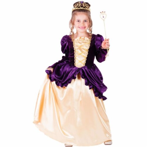 Dress Up America  Purple Belle Ball Gown- T4 Perspective: front