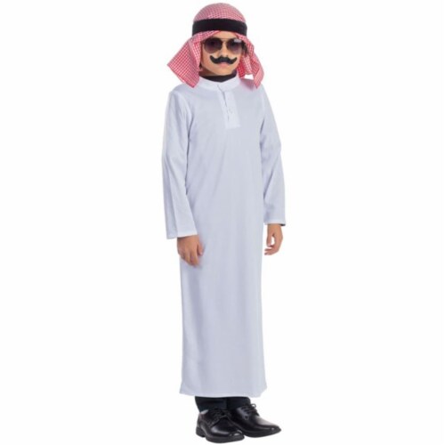 Dress Up America  Arabian Sheik Boys Costume- Small - Age 4 to 6 Perspective: front