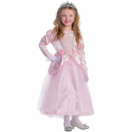 Dress Up America  Adorable Princess Costume- Large - Age 12 to 14 Perspective: front