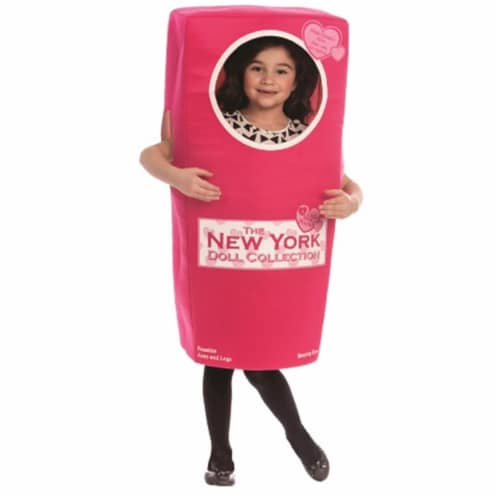 Dress Up America  New York Doll Box- Small - Age 4 to 6 Perspective: front
