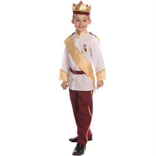 Dress Up America  Royal Prince Costume- Medium - Age 8 to 10 Perspective: front