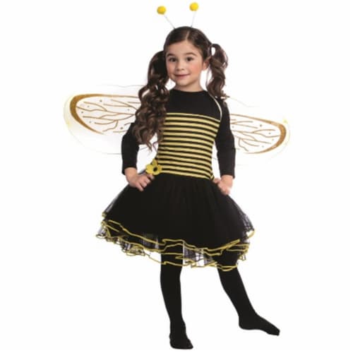 Dress Up America  Bumblebee Dress Costume- T2 Perspective: front