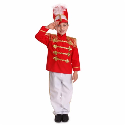 Dress Up America Fancy Drum Major Costume, Small 4 - 6 Costume Perspective: front