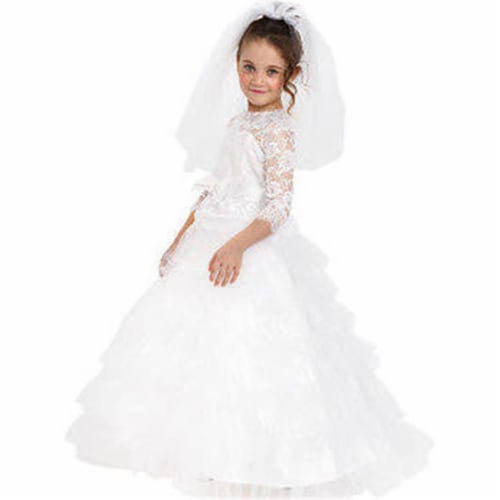 Dress Up America Dreamy Bride Costume, Large Costume Perspective: front