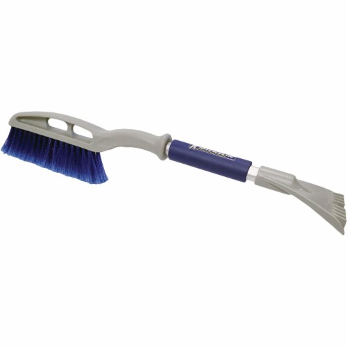 Michelin 25 In. Plastic Heavy-Duty Snowbrush with Ice Scraper 19150 Perspective: front