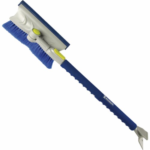 Michelin Colossal 50 In. Steel Extendable Snowbrush with Scraper and Ice Chipper Perspective: front