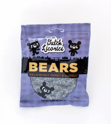 Gustaf's Dutch Licorice Bears Perspective: front