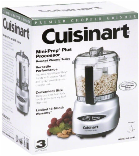 Cuisinart Mini-Prep Plus 3-Cup Food Processor Silver Dlc-2abc - Best Buy