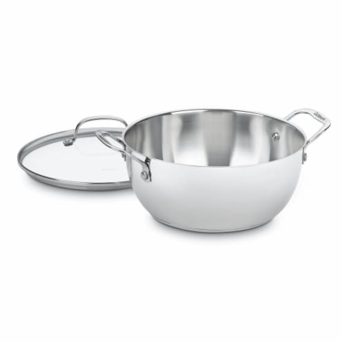 Cuisinart Cookware Chefs Classic Stainless Multi - Purpose Pot - 5.5 Quart Perspective: front