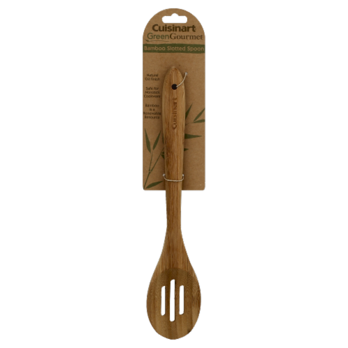 Cuisinart Bamboo Slotted Spoon Perspective: front