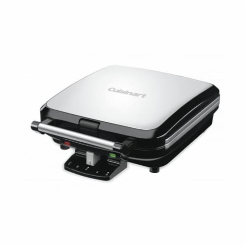 Cuisinart 4-Slice Belgian Waffle Maker - Stainless Steel Perspective: front