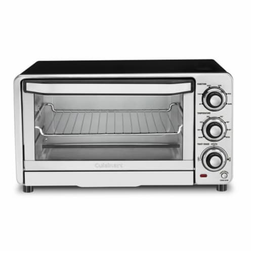 Cuisinart CustomClassic Toaster Oven Broiler - Stainless Steel Perspective: front
