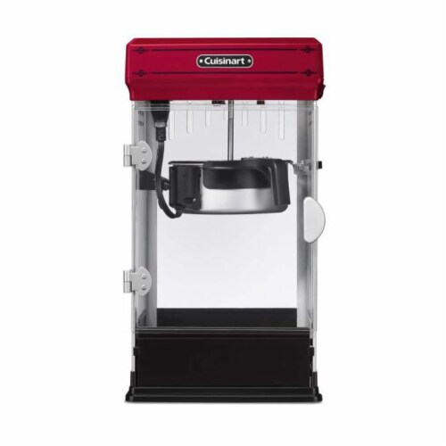 Cuisinart Classic-Style Popcorn Maker - Red/Black Perspective: front