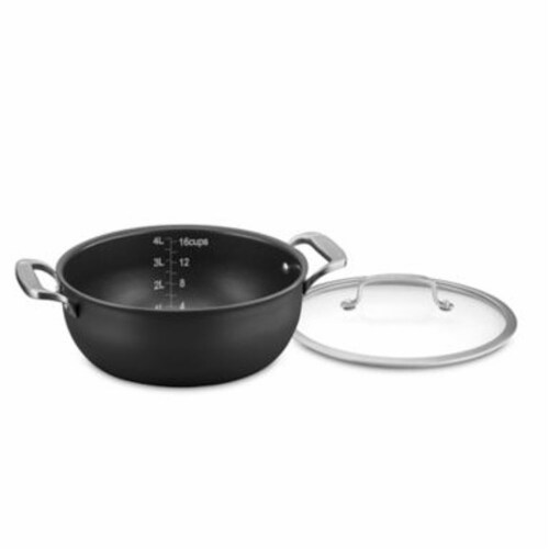 5 Quart Dutch Oven with Cover in Black - Cuisinart