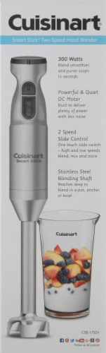 Cuisinart Smart Stick 2-Speed Hand Blender - Silver Perspective: front