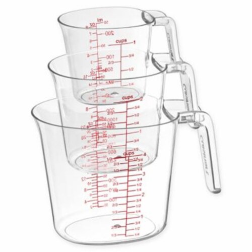 Cuisinart Clear Measuring Cup Set, 3 pc - Kroger