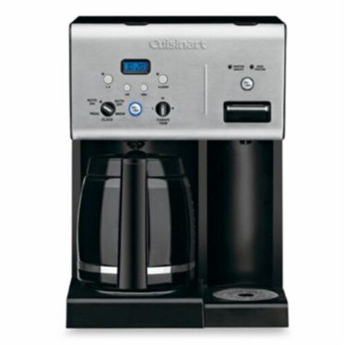 Cuisinart Brew Central 12 cups Black/Silver Coffee Maker - Total Qty: 1 Perspective: front