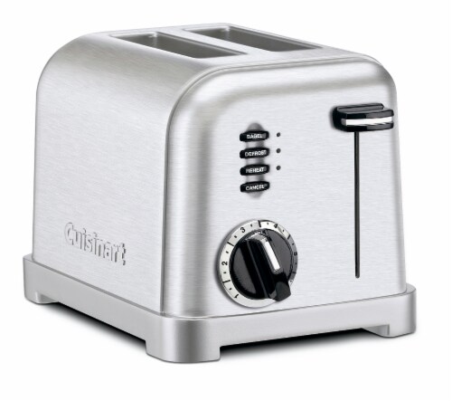Cuisinart Metal Classic 2-Slice Toaster - Silver Perspective: front