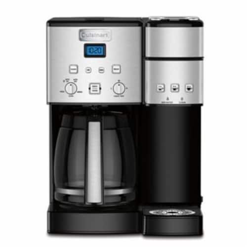 Cuisinart K Cup Carafe Combo Brewer Silver Black 1 ct Fry s Food Stores