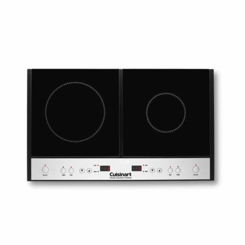 Cuisinart Double Induction Cooktop Perspective: front