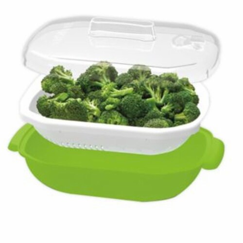 Cuisinart® 3Piece Plastic Steamer Set in Green/White, 3 Piece Harris