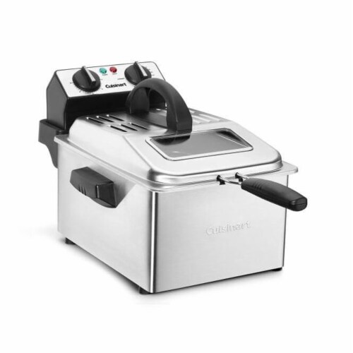 Cuisinart Deep Fryer - Silver Perspective: front