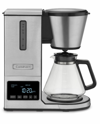 Cuisinart 2-IN-1 Center Combo Brewer Coffee Maker, Black Stainless