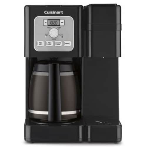 Cuisinart Grind and Brew Single Serve 1-Cup Black Coffee Maker