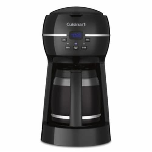 Black 12-Cup Programmable Coffee Maker