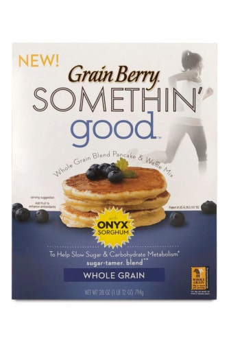 Grain Berry® Whole Grain Pancake & Waffle Mix, 28 oz - Food 4 Less