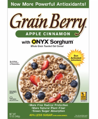 Grain Berry® Apple Cinnamon Cereal Perspective: front