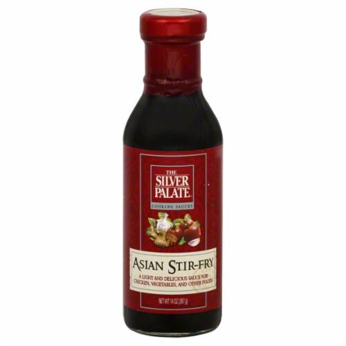 The Silver Palate Asian Stir-Fry Cooking Sauce Perspective: front