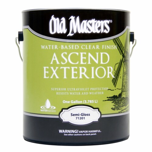 Old Masters Ascend Semi-Gloss Clear Water-Based Finish 1 gal. - Total Qty: 2 Perspective: front