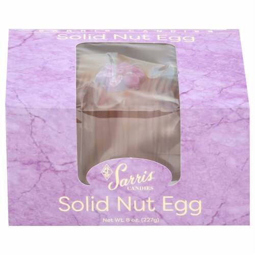 Sarris Candies Solid Nut Egg Perspective: front