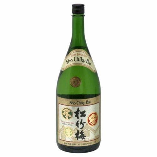 Sho Chiku Bai Junmai Sake Perspective: front