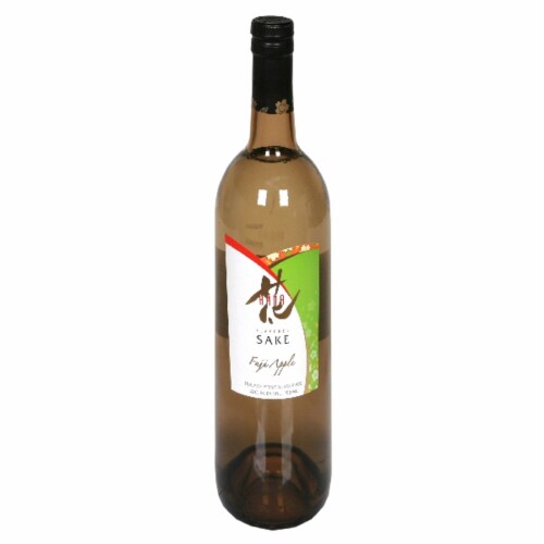 Hana Fuji Apple Flavored Sake Perspective: front