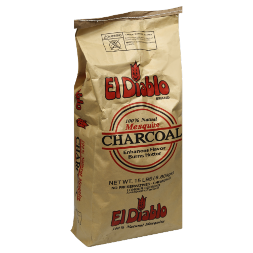 El Diablo Mesquite Charcoal Perspective: front