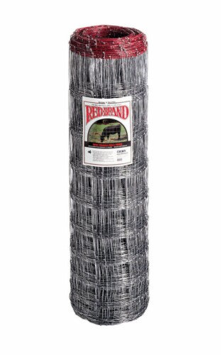 Red Brand Monarch 39 in. H x 330 ft. L Steel Field Fence Silver - Case Of: 1 Perspective: front