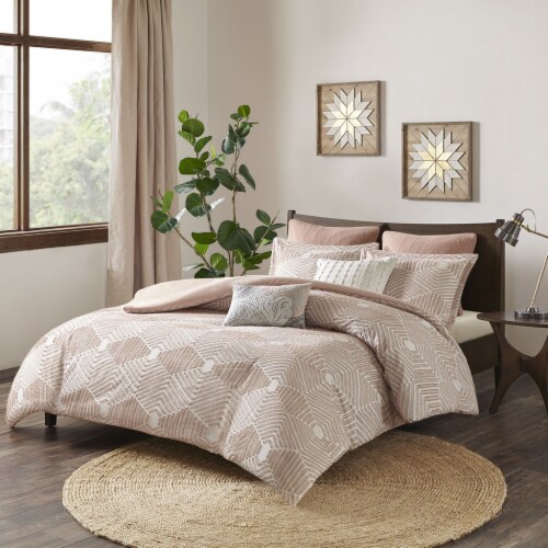 Ellipse Cotton Jacquard Duvet Cover Set, 1 unit - Fry’s Food Stores
