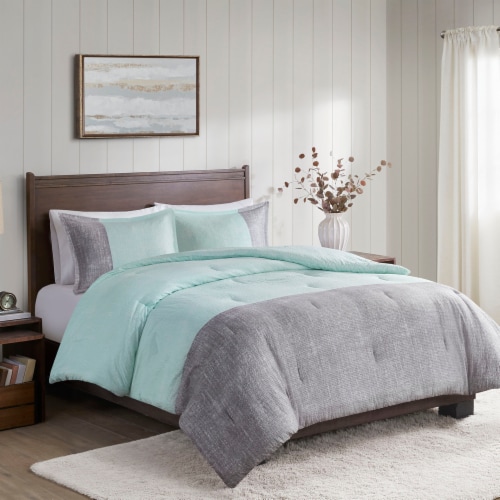 JLA Home Pearce Comforter Set - 3 Piece Perspective: front