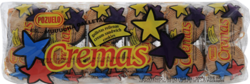Pozuelo Cremas Cookies Perspective: front